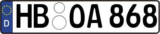 HB-OA868