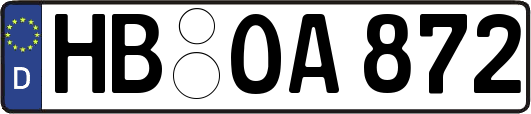 HB-OA872