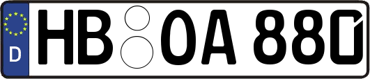 HB-OA880