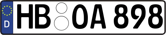 HB-OA898