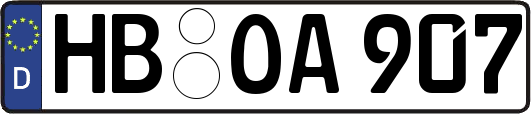 HB-OA907