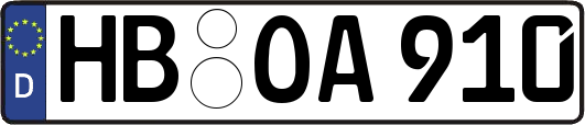 HB-OA910