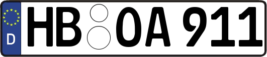 HB-OA911