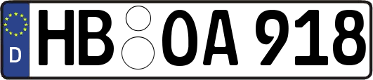 HB-OA918