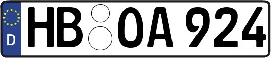 HB-OA924