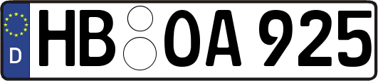 HB-OA925