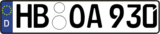 HB-OA930