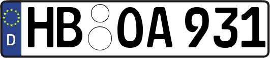 HB-OA931