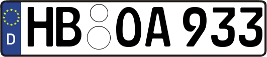 HB-OA933