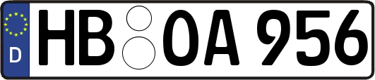 HB-OA956