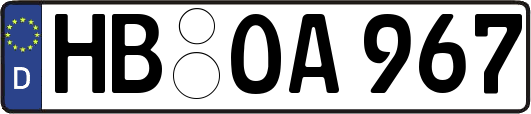 HB-OA967