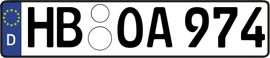 HB-OA974