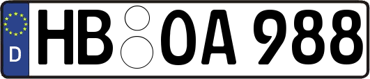 HB-OA988