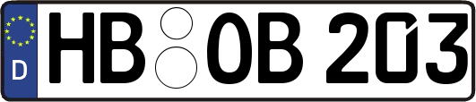 HB-OB203