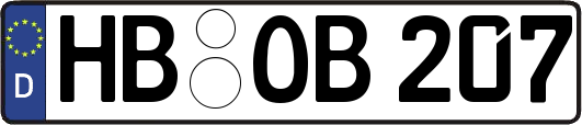 HB-OB207