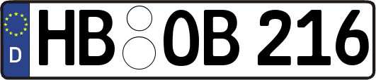 HB-OB216