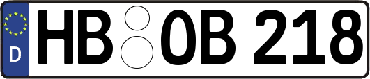 HB-OB218