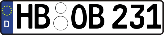 HB-OB231