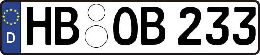 HB-OB233
