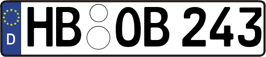 HB-OB243