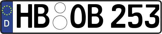 HB-OB253