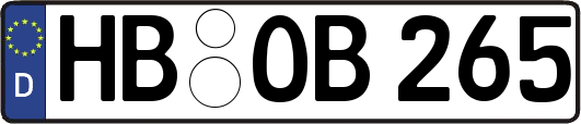 HB-OB265