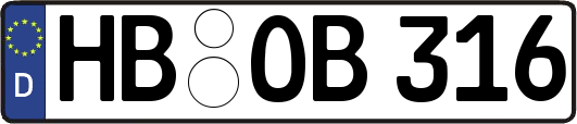 HB-OB316