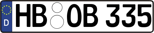 HB-OB335