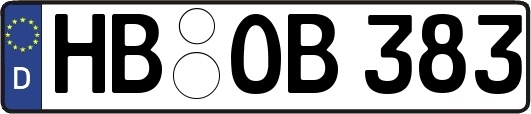 HB-OB383