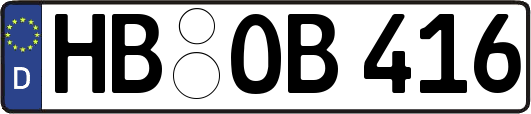 HB-OB416