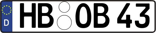 HB-OB43