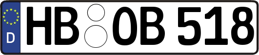 HB-OB518