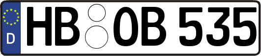 HB-OB535