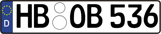 HB-OB536
