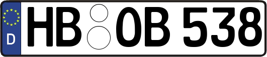 HB-OB538