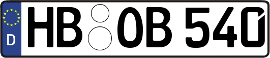HB-OB540
