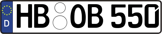 HB-OB550