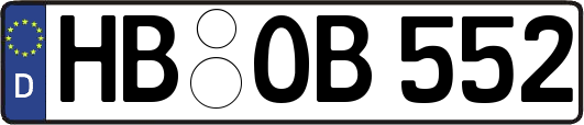 HB-OB552