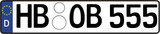 HB-OB555