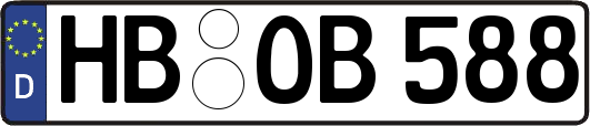 HB-OB588