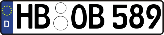 HB-OB589