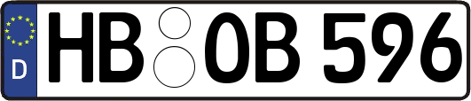 HB-OB596
