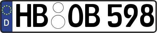 HB-OB598