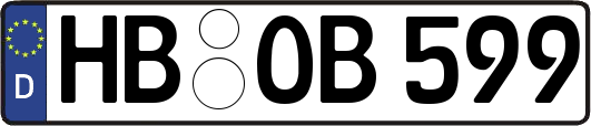 HB-OB599