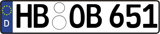 HB-OB651