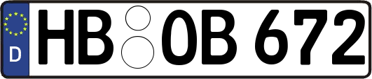 HB-OB672