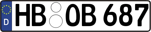 HB-OB687