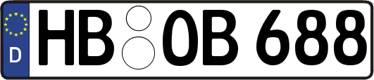 HB-OB688