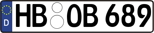HB-OB689