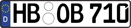 HB-OB710
